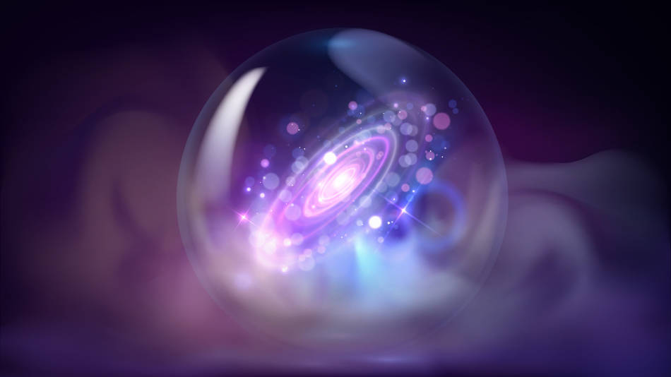 Divination with a crystal ball is one of the popular divination methods.
