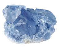 A beautiful blue celestite crystal. 
