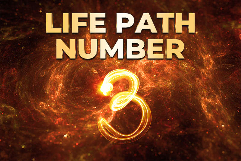 Life path number 3.