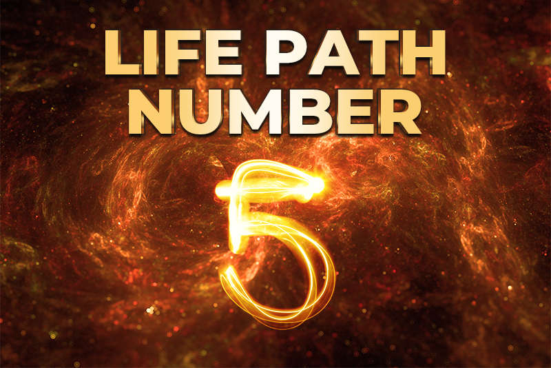 Life path number 5.