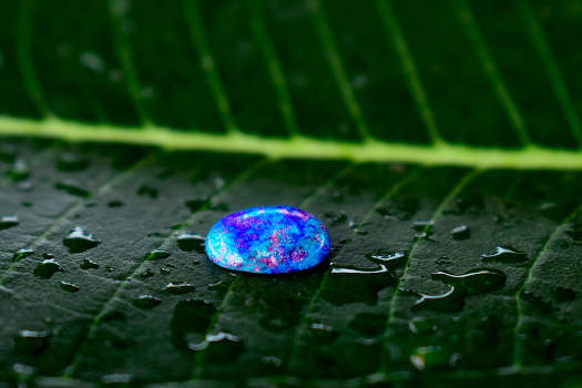 An opal stone with magical and metaphysical properties. 