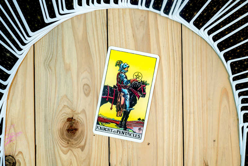 Knight of Pentacles Tarot Card Meaning.