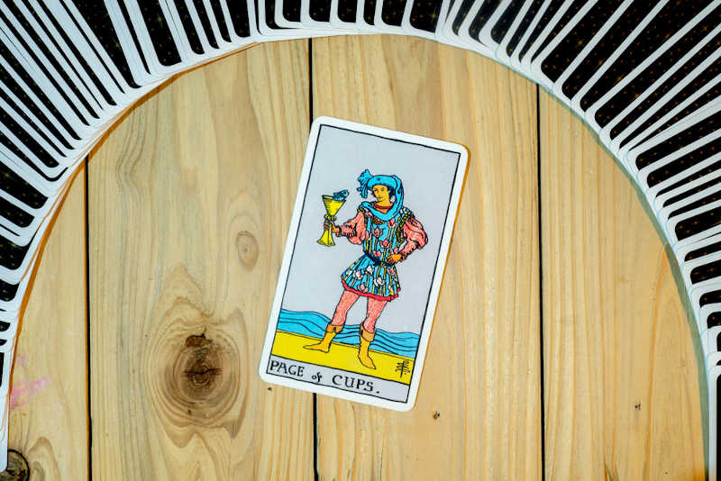 Page of Cups Tarot Card Meaning.