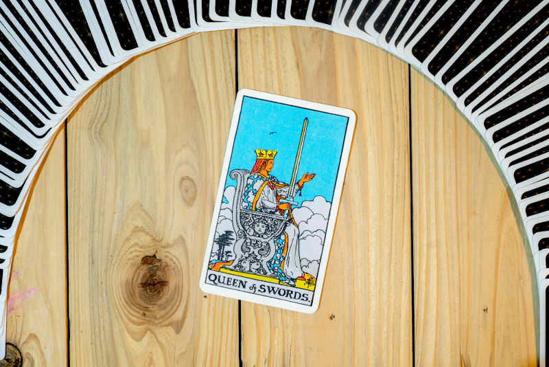 Queen of Swords Tarot Card Meaning.
