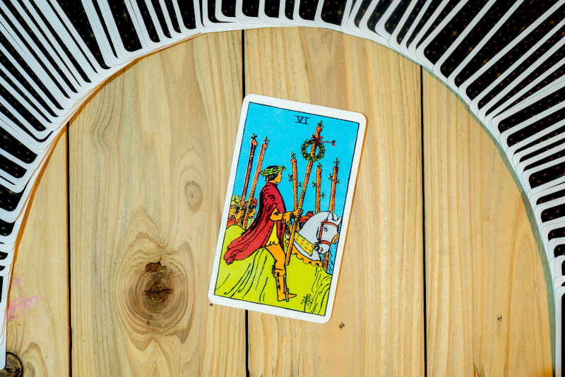 Six of Wands Tarot Card Meaning.