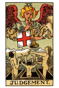 Judgement Tarot Card. 