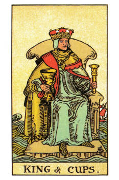 King of Cups Tarot Card.