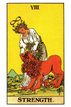 Strength Tarot Card Meaning. 